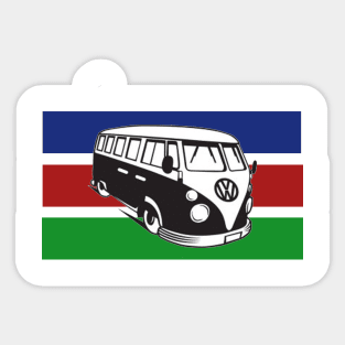 where to next camping traveller Sticker